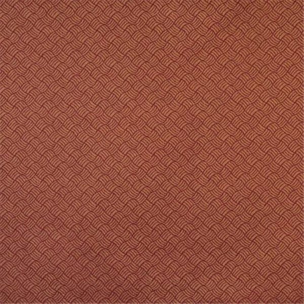 Designer Fabrics <p>Dark red and gold, geometric heavy duty crypton commercial grade upholstery fabric by the yar F761 - main